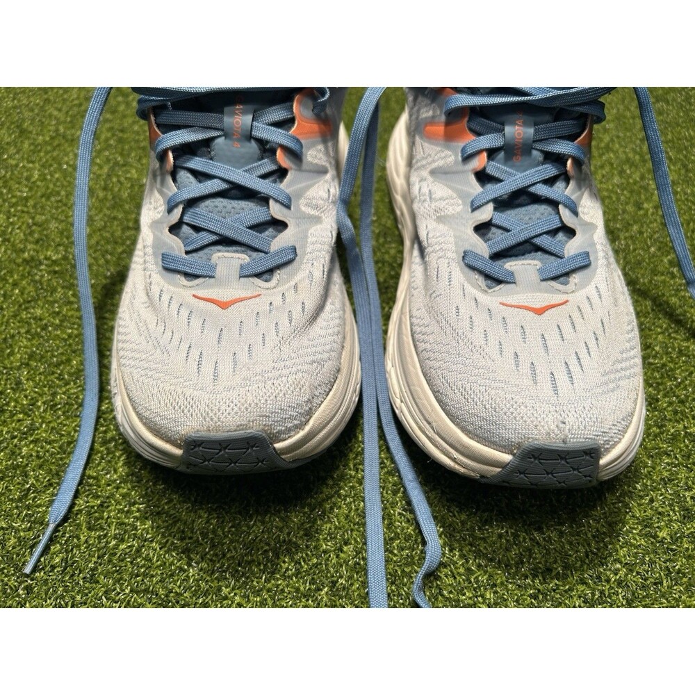 Hoka One One Gaviota 4 Women’s Size 10 B Blue Fog Plein Air 1123199 Running Shoe - Picture 4 of 11